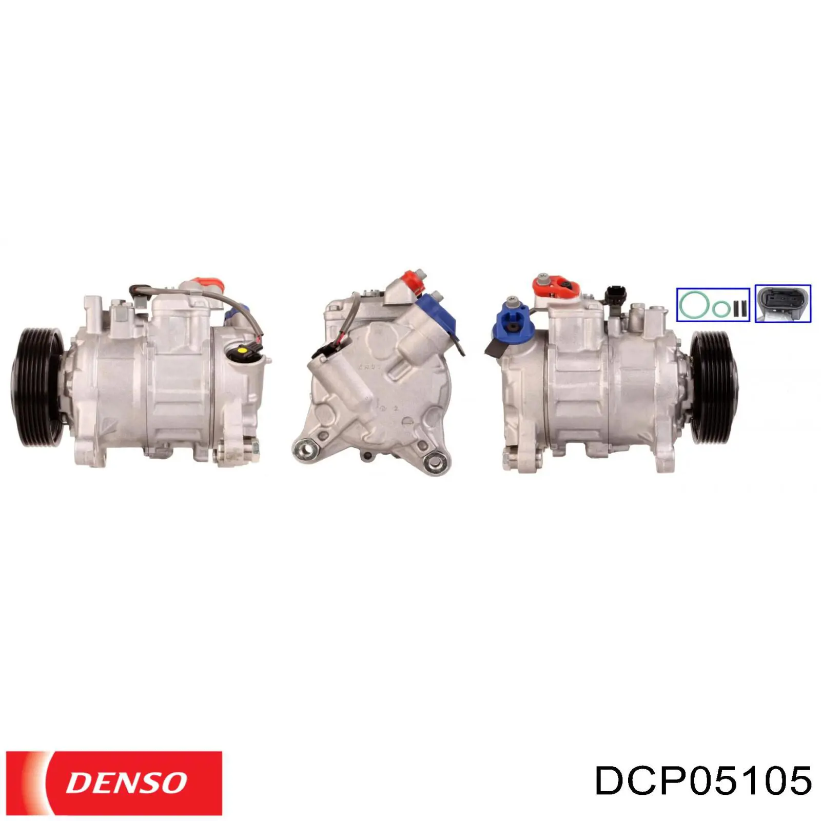 Компресор системи кондиціювання Denso DCP05105 ціна, від 180.53 USD