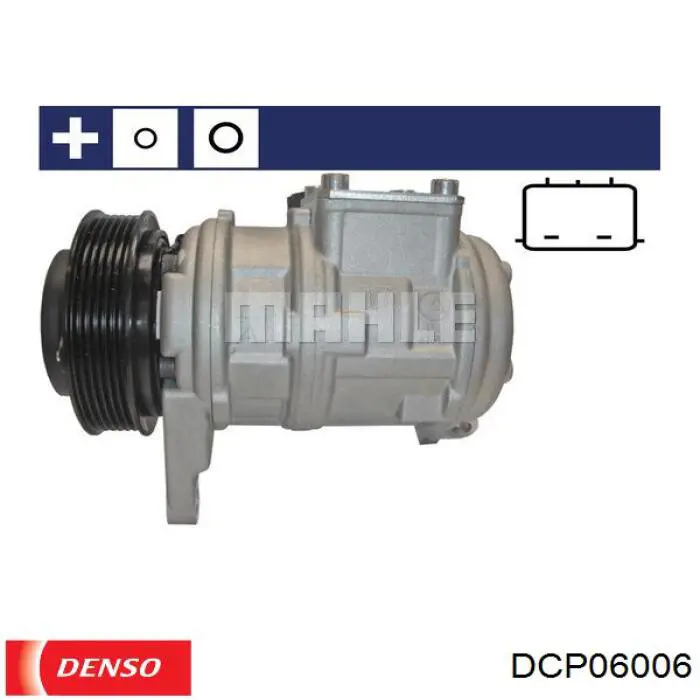 Купити DCP06006 Denso Компресор кліматичної установки