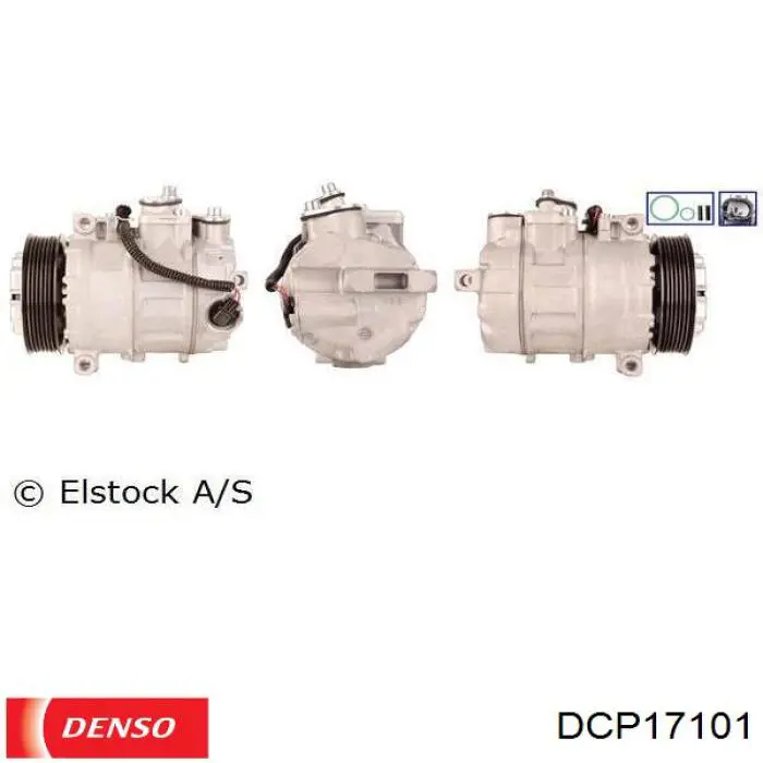 Насос кондиціонера Denso DCP17101
