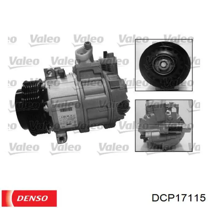 Компресор кондиціонера DCP17115 Denso