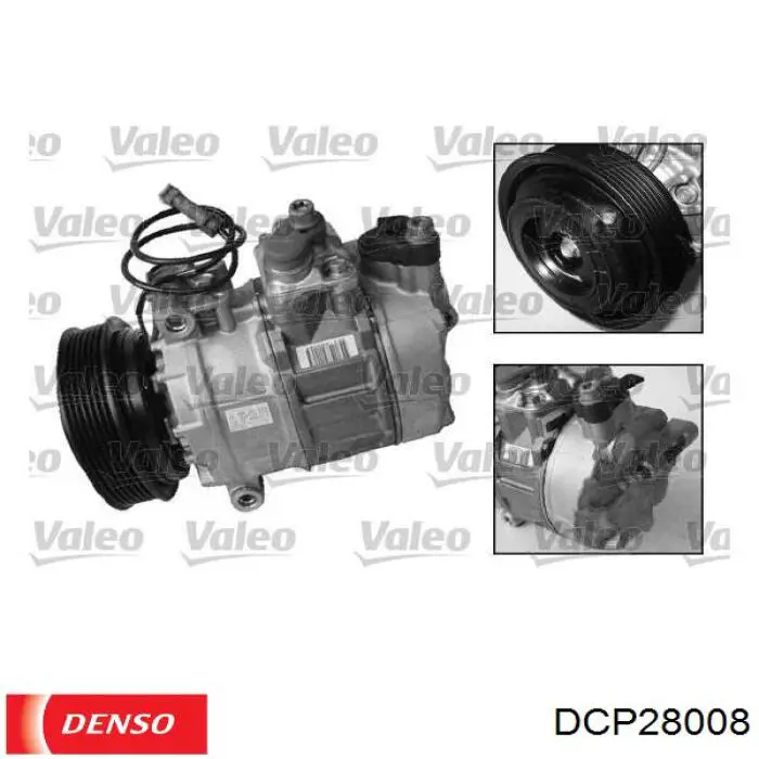 Компресор системи кондиціювання Denso DCP28008 ціна, від 212.13 USD