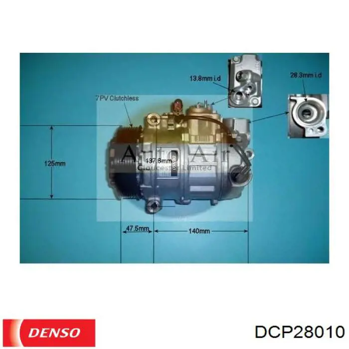 Купити DCP28010 Denso Компресор кліматичної установки
