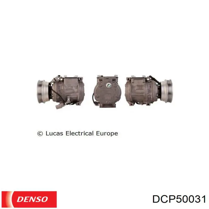 Компресор системи кондиціювання Denso DCP50031 ціна, від 304.20 USD