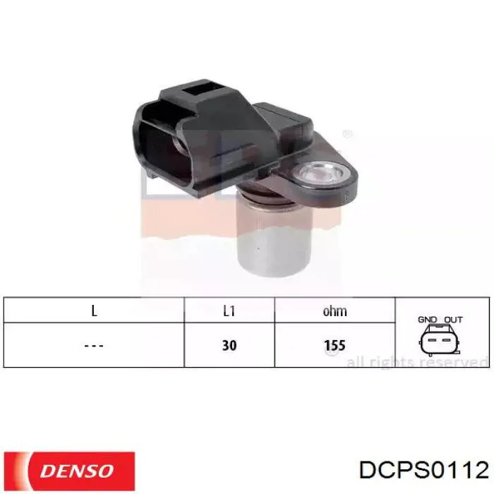 Датчик положення колінвала Denso DCPS0112