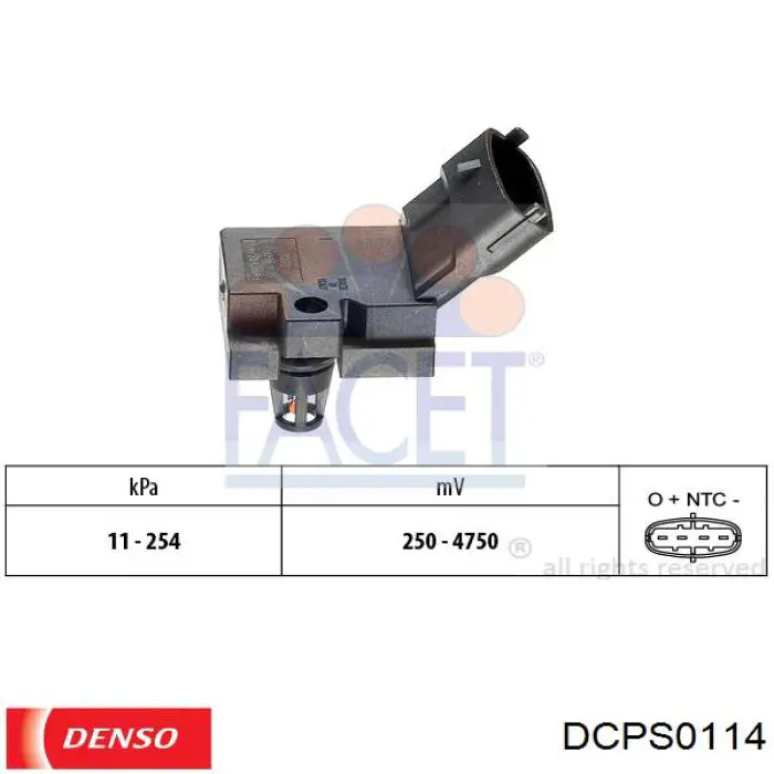 Датчик колінвала DCPS0114 Denso