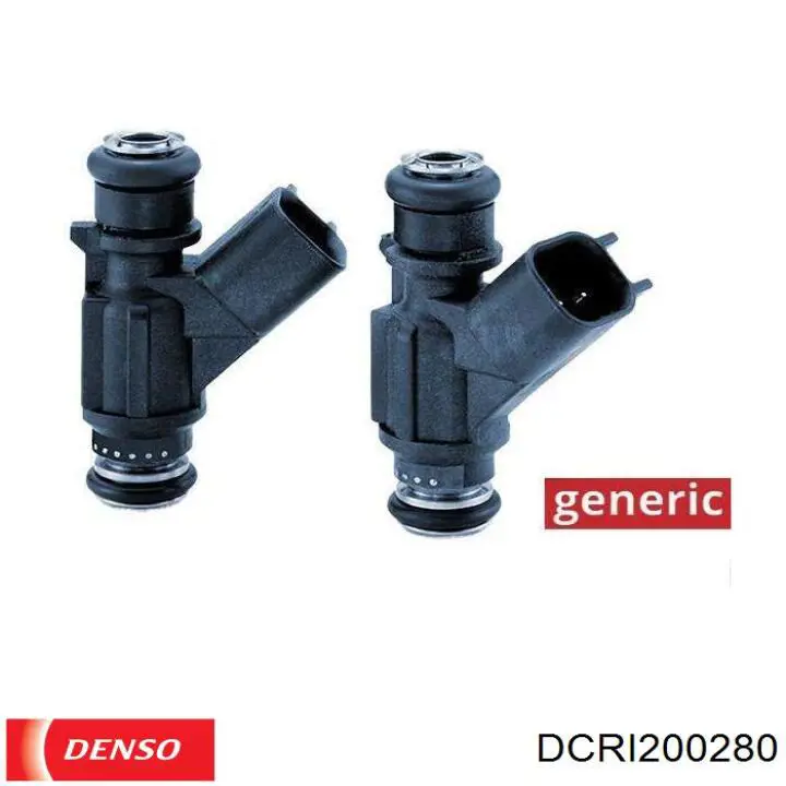 Купити DCRI200280 Denso Форсунка дизельна в зборі, розпилювач + тримач