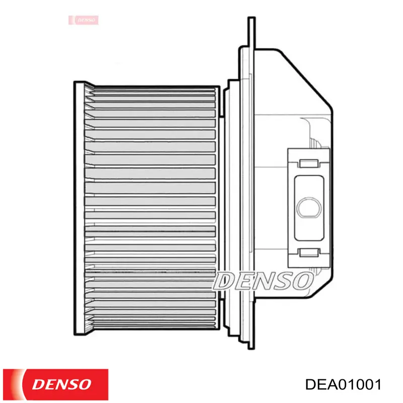 Вентилятора пічки DEA01001 Denso