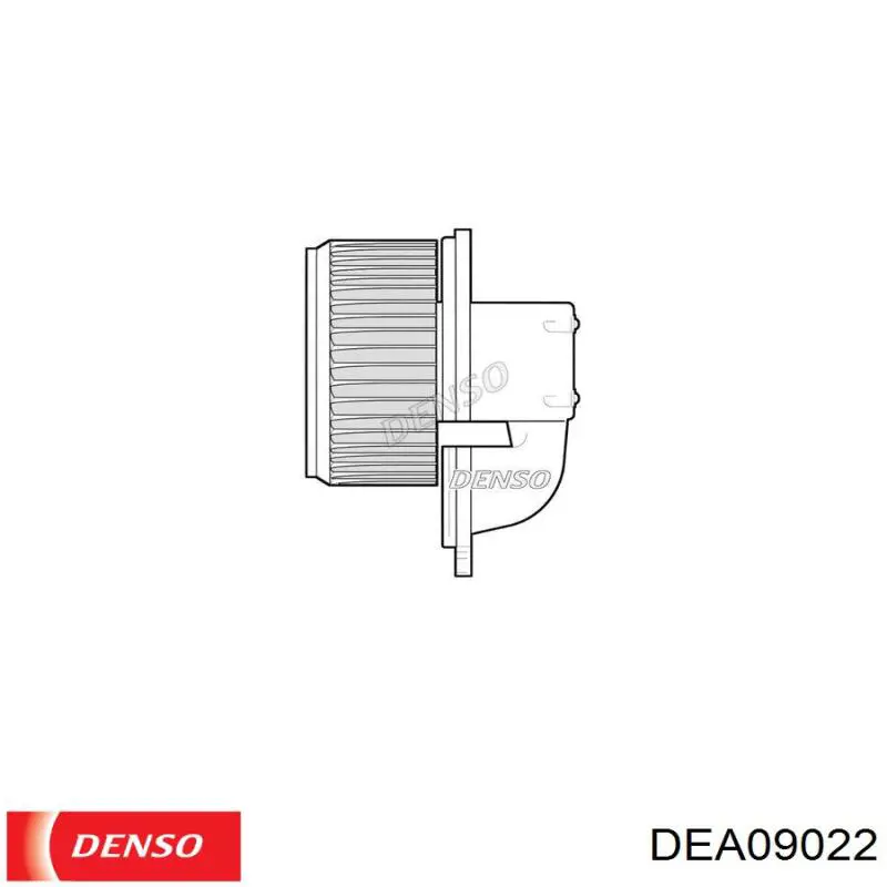 DEA09022 Denso двигун вентилятора пічки (обігрівача салону)