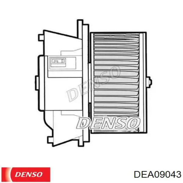 DEA09043 Denso двигун вентилятора пічки (обігрівача салону)