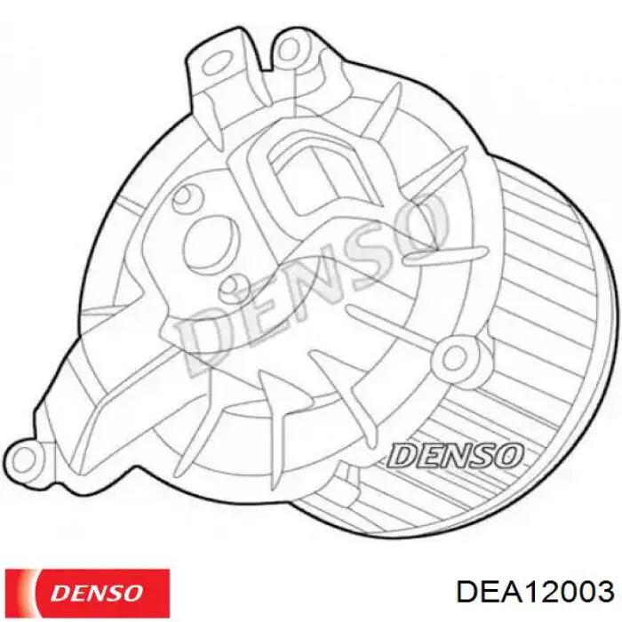 Двигун вентилятора пічки (обігрівача салону) Denso DEA12003 ціна, від 45.60 USD
