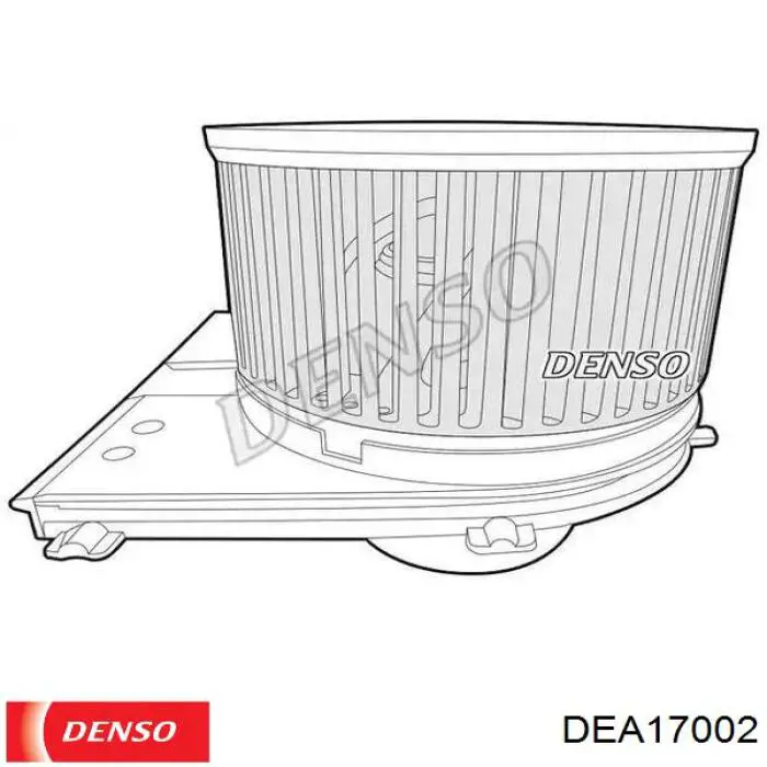 Двигун вентилятора пічки (обігрівача салону) Denso DEA17002 ціна, від 68.53 USD