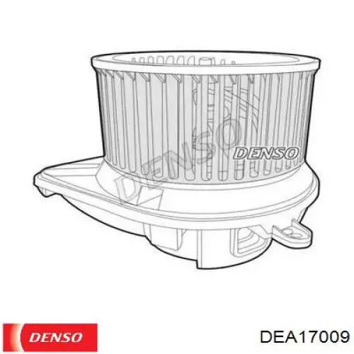 DEA17009 Denso двигун вентилятора пічки (обігрівача салону)