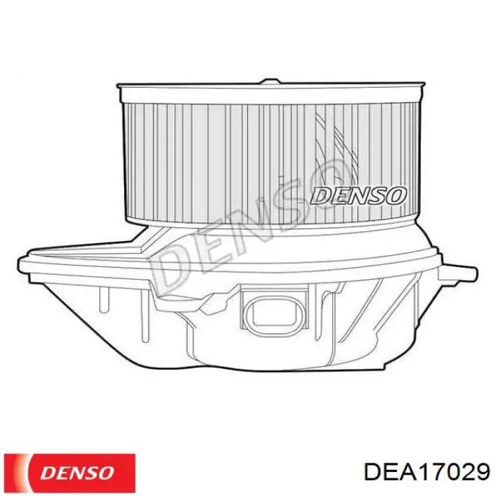 Двигун вентилятора пічки (обігрівача салону) Denso DEA17029 ціна, від 78.59 USD