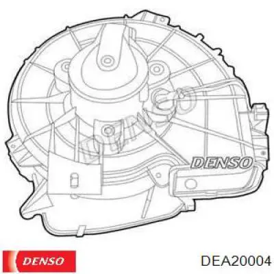 Двигун вентилятора пічки (обігрівача салону) DEA20004 Denso