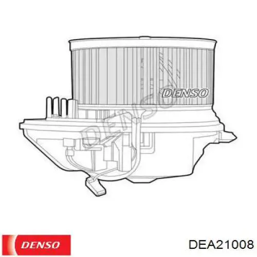 DEA21008 Denso двигун вентилятора пічки (обігрівача салону)