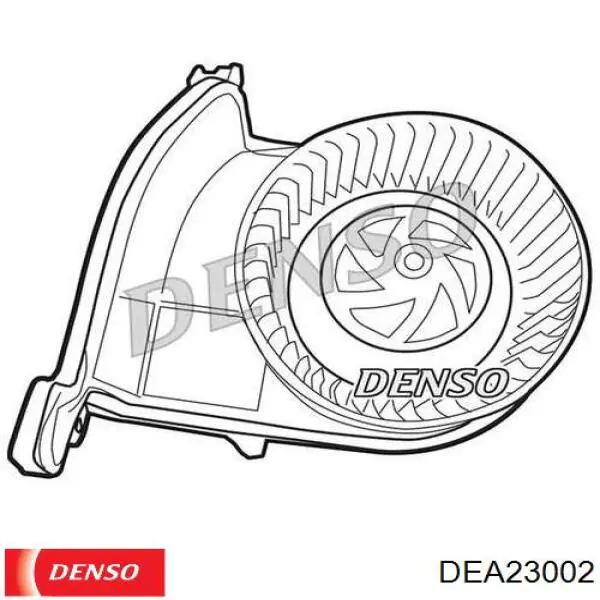 Вентилятора пічки DEA23002 Denso