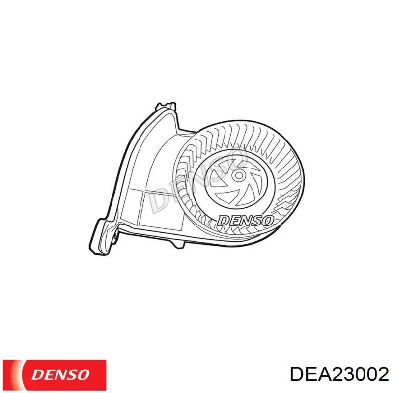 Купити DEA23002 Denso Електродвигуни (електродвигун обігрівача) або розетка причепа штепсельная