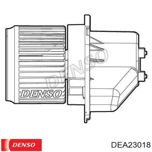 Двигун вентилятора пічки (обігрівача салону) Denso DEA23018 ціна, від 54.07 USD