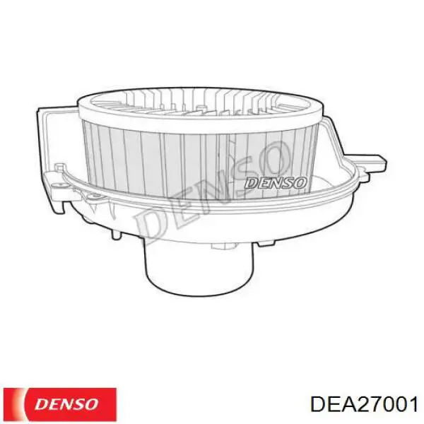 Двигун вентилятора пічки (обігрівача салону) DEA27001 Denso