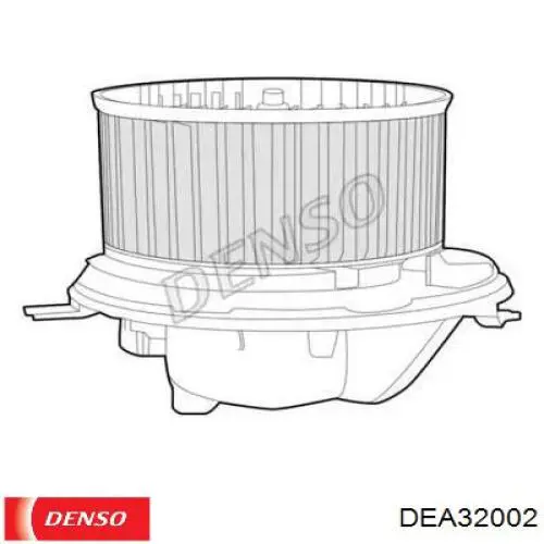 Двигун вентилятора пічки (обігрівача салону) DEA32002 Denso