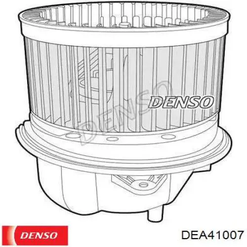 Купити DEA41007 Denso Електродвигуни (електродвигун обігрівача) або розетка причепа штепсельная
