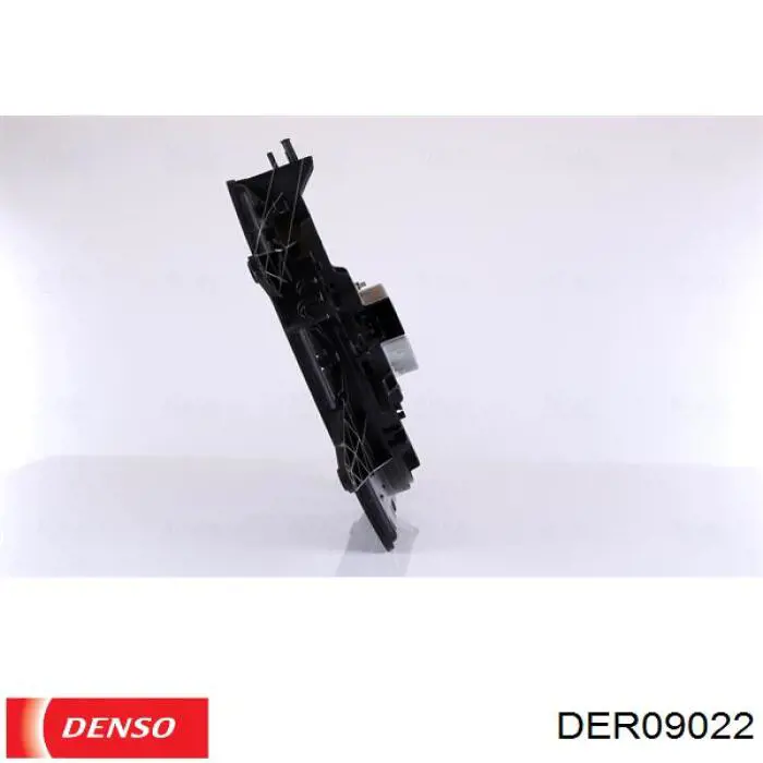 Купити DER09022 Denso Дифузор радіатора охолодження, в зборі з двигуном і крильчаткою