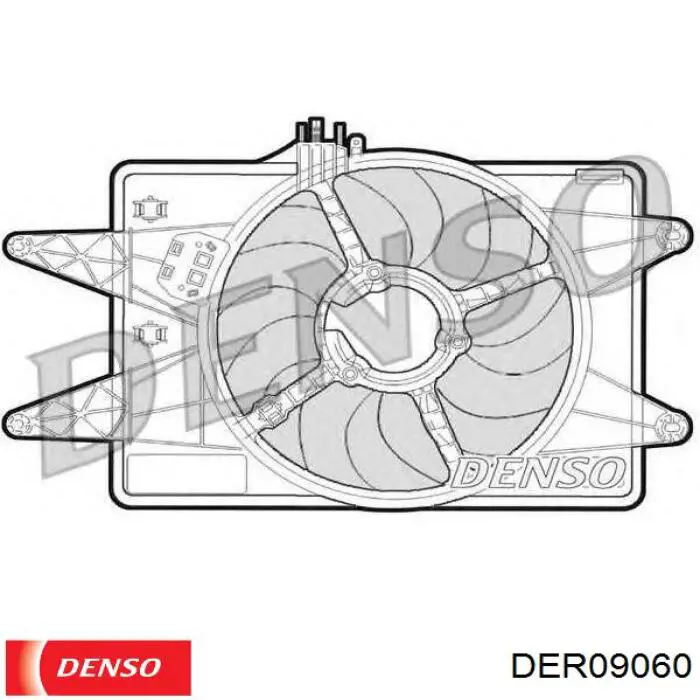 Вентилятор радіатора Denso DER09060 ціна, від 73.94 USD