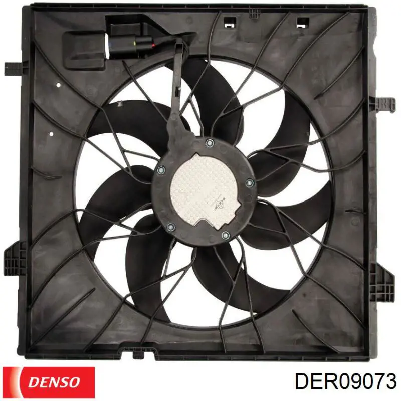 Дифузор радіатора охолодження, в зборі з двигуном і крильчаткою Denso DER09073 ціна, від 168.99 USD