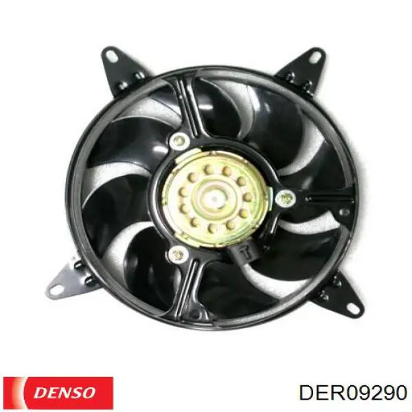 DER09290 Denso електровентилятор охолодження в зборі (двигун + крильчатка)