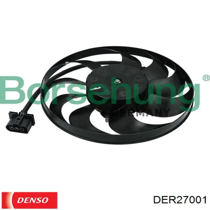 Вентилятор охолодження радіатора DER27001 Denso