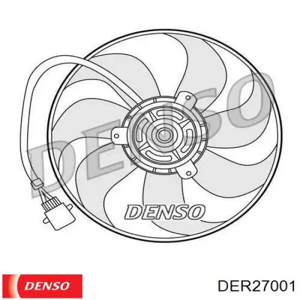 Вентилятор охолодження Denso DER27001