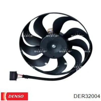 Електровентилятор охолодження в зборі (мотор + крильчатка), правий Denso DER32004 ціна, від 38.01 USD