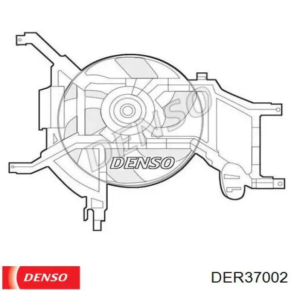 Вентилятор радіатора Denso DER37002 ціна, від 50.73 USD