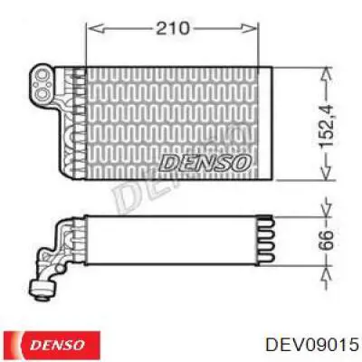 Випаровувач кондиціонера Denso DEV09015 ціна, від 363.05 USD