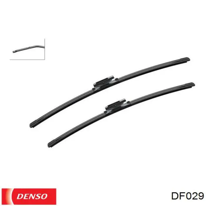 DF029 Denso щітка-двірник лобового скла, комплект з 2-х шт.