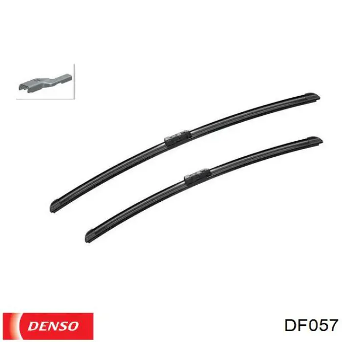 DF057 Denso щітка-двірник лобового скла, комплект з 2-х шт.