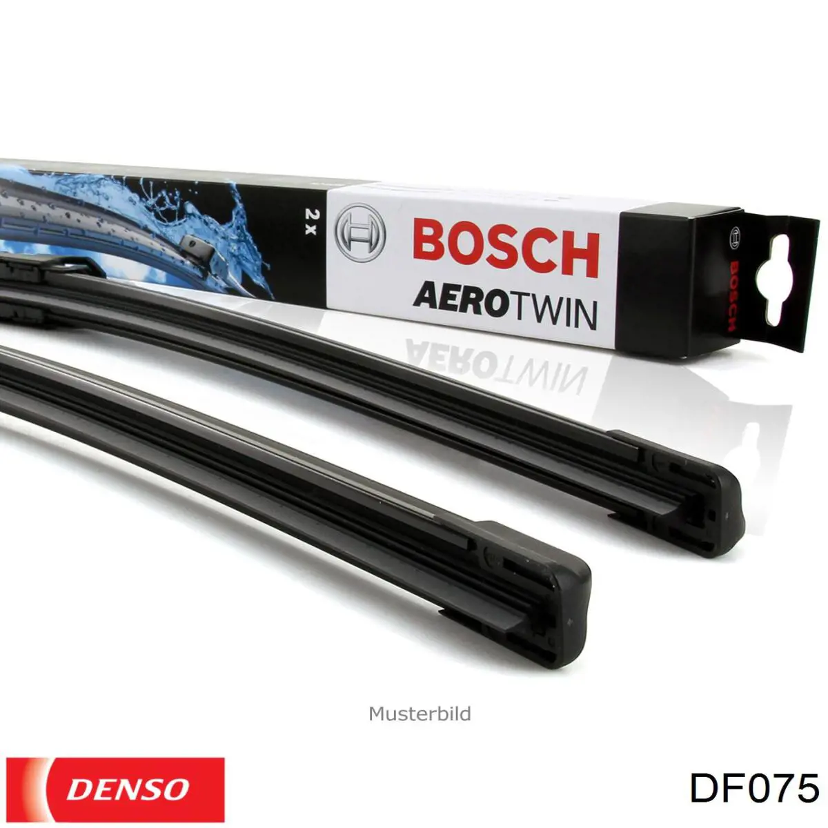 Щітка-двірник лобового скла, водійська DF075 Denso