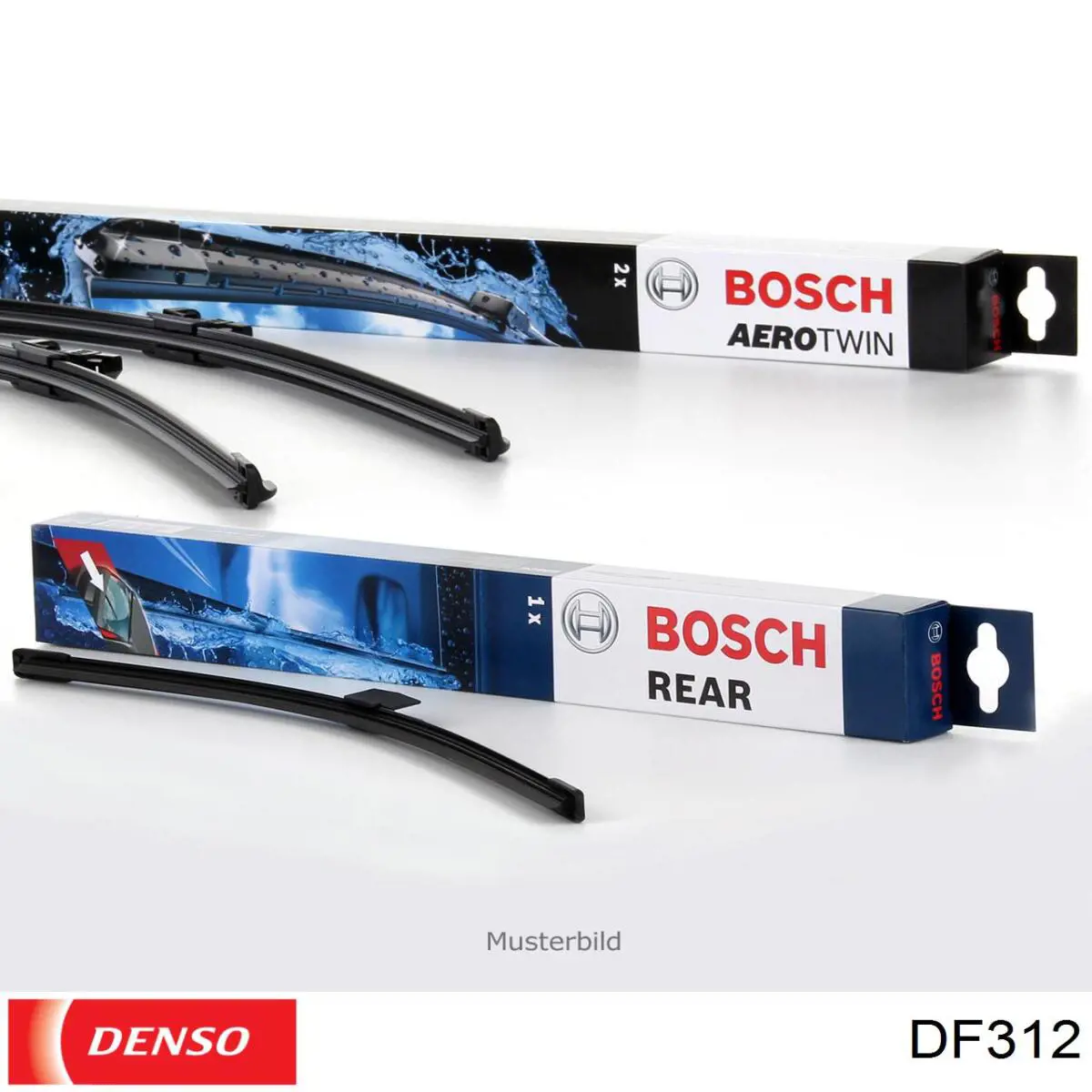 Купити DF312 Denso Щітка задня