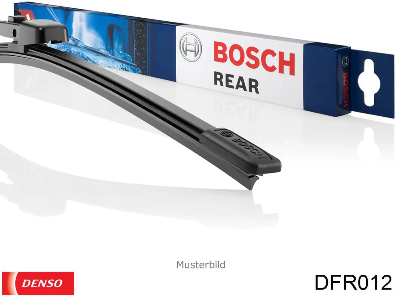 Щітка склоочисника лобового скла, водійська Denso DFR012