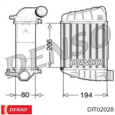 Система охолодження наддувочного повітря Denso DIT02028 ціна, від 95.02 USD