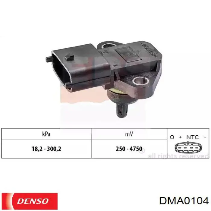 Датчик масової витрати повітря Bremi 30375 ціна, від 36.98 USD