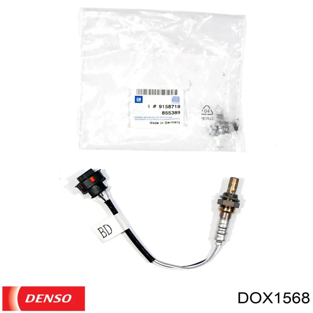 DOX1568 Denso лямбда-зонд, датчик кисню після каталізатора