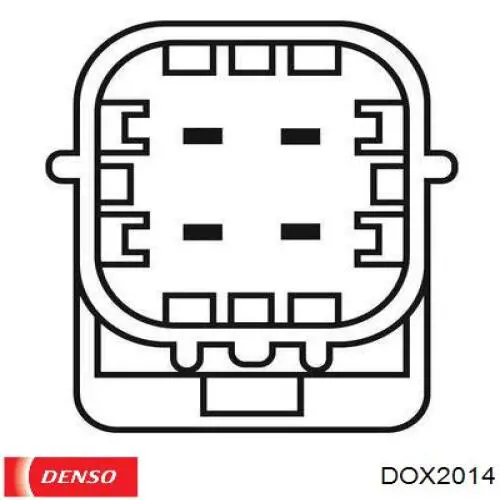 Лямбдазонд, датчик кисню до каталізатора DOX2014 Denso