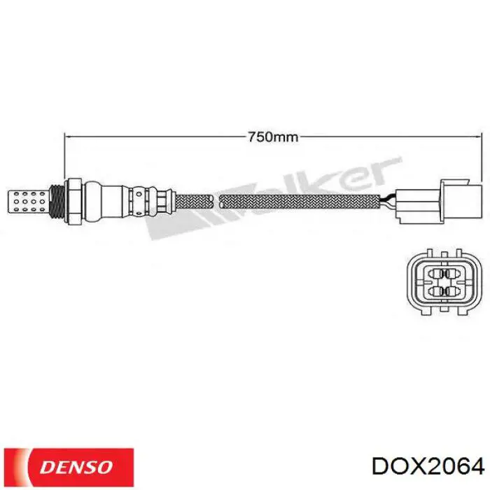 Купити A2C59513892Z Continental/Siemens Лямбдазонд, датчик кисню до каталізатора