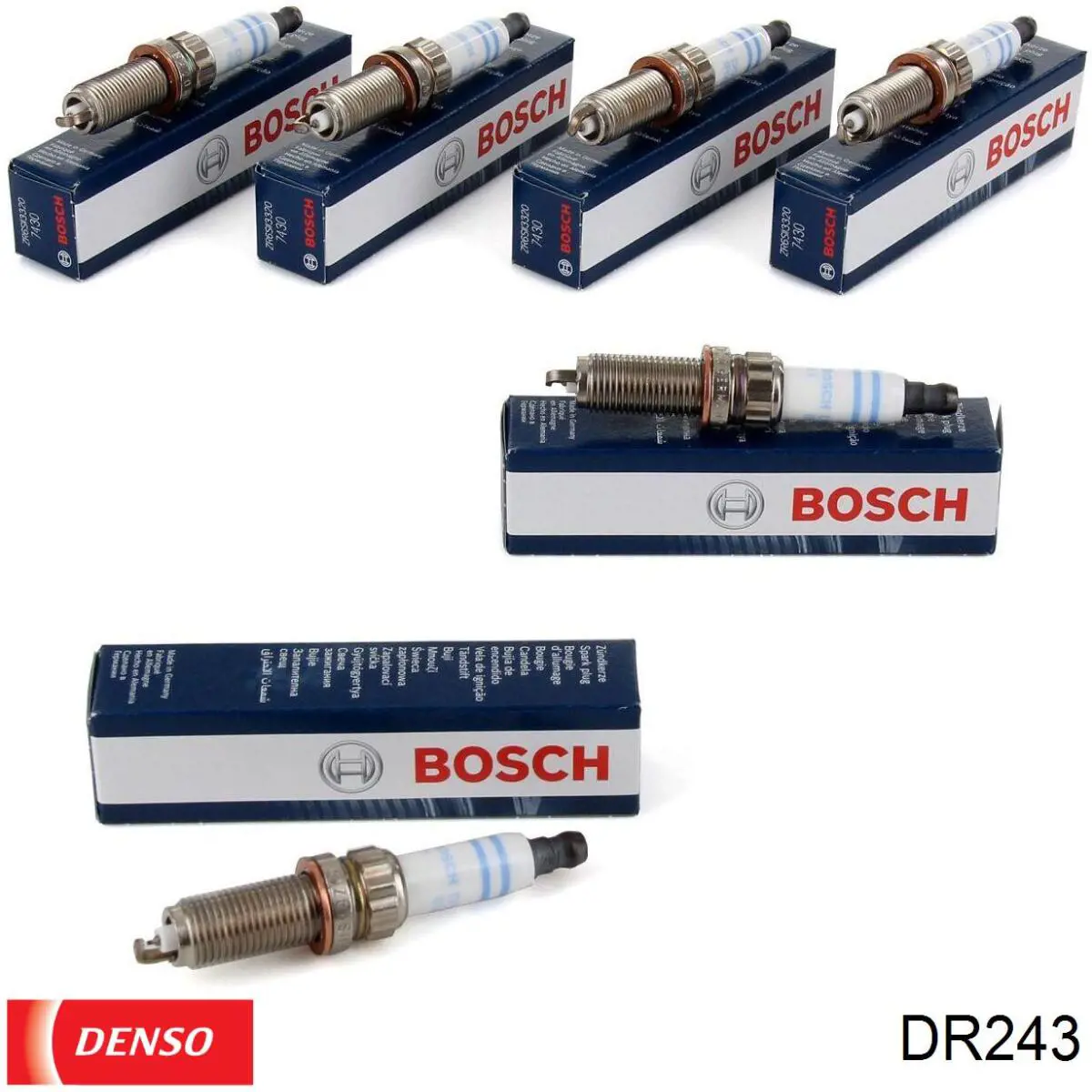 Щітка-двірник лобового скла, водійська Denso DR243 ціна, від 3.35 USD