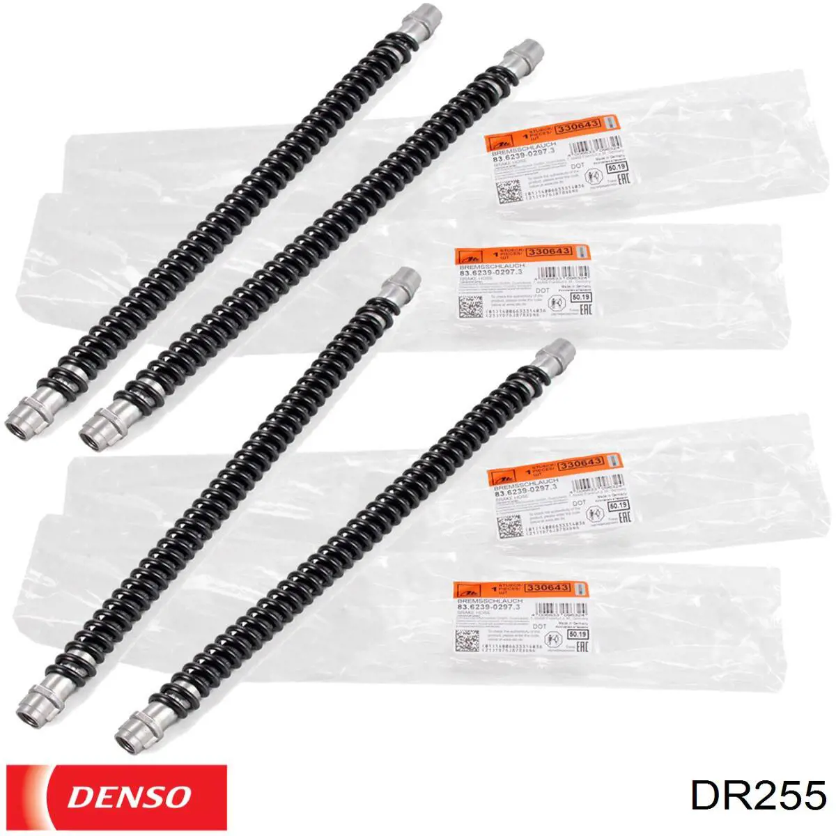 Щітка склоочисника лобового скла, водійська Denso DR255