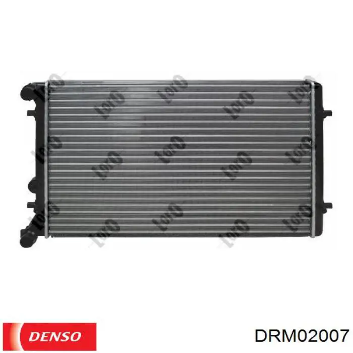 DRM02007 Denso радіатор охолодження двигуна