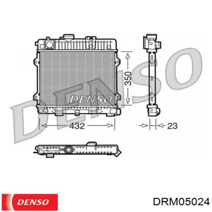 Радіатор основний BMW 17111152745 ціна, від 175.25 USD