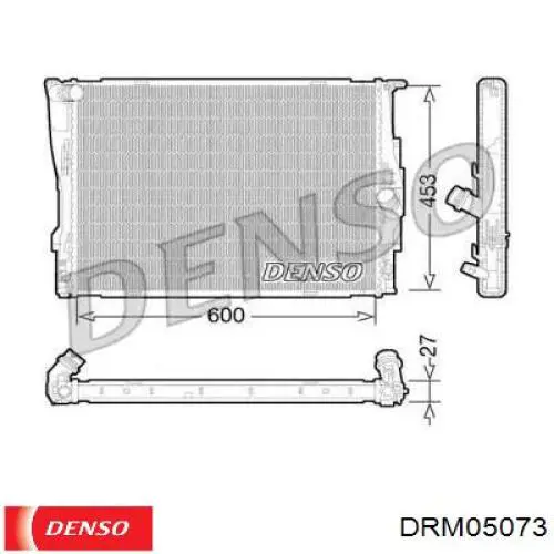 Радіатор основний Denso DRM05073 ціна, від 110.04 USD