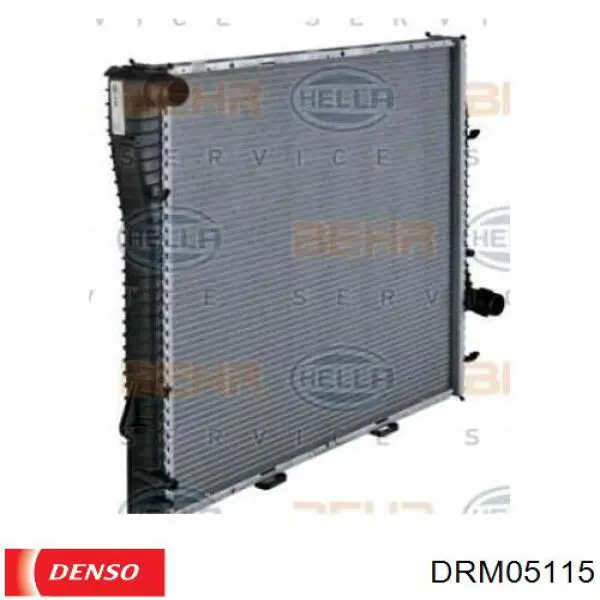 DRM05115 Denso Радіатор охолодження двигуна